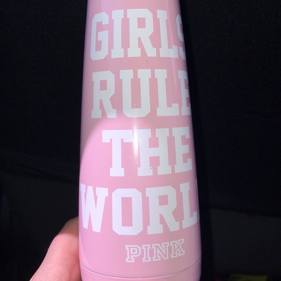 Pink Victoria’s Secret water bottle girls rule the world 15 OZ stainless steal​​ - Picture 5 of 6